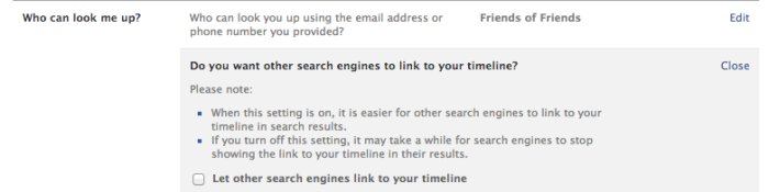 FB Link Search Engines